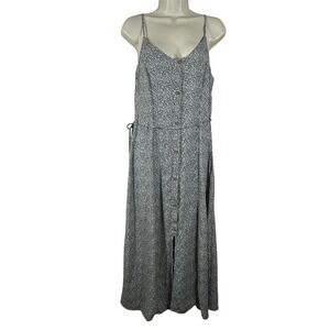 Sienna Sky Women's Dress Animal‎ Print Cottagecore Festival Romantic Midi Size M